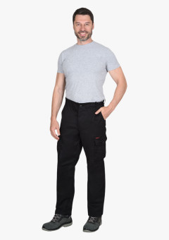 Брюки СИРИУС-ТАКТИК черный тк. механический стрейч с ВО