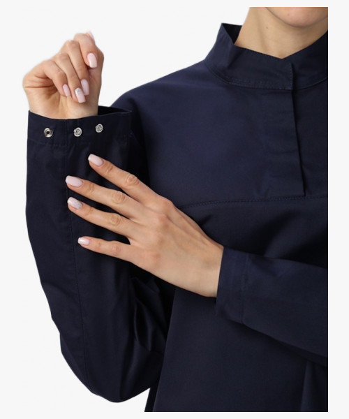 Костюм женский ХАССП-Стандарт NEW (тк.Смесовая,160), т.синий