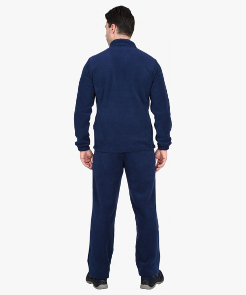 Костюм флисовый куртка, брюки темно-синий