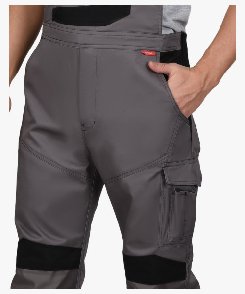 Полукомбинезон СИРИУС-ЦИТРИН ср.серый с черным