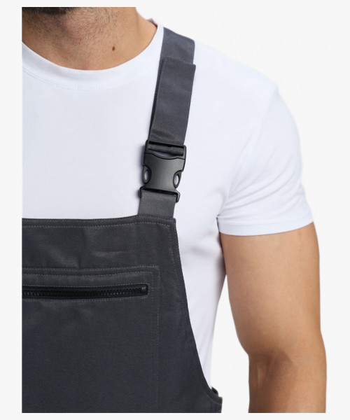 Костюм Нейч-2 СОП с капюшоном (тк.Смесовая,210) п/к, т.серый/св.серый