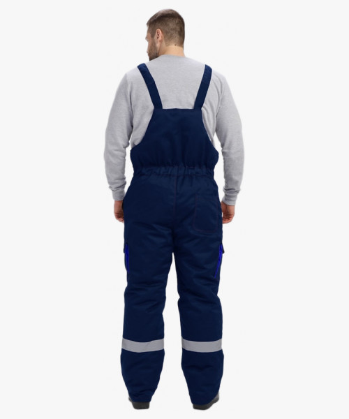 Костюм зимний Нейч-2 Премиум СОП К. (тк.Смесовая,240) п/к, т.синий/васильковый