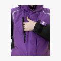 Куртка женская зимняя KW 208, цвет фиолетовый
