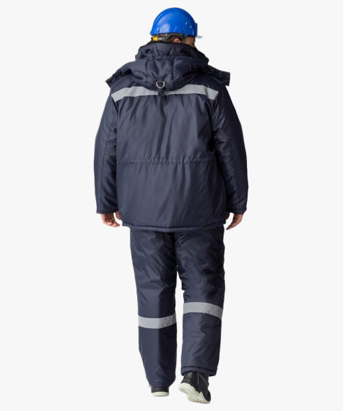 Костюм зимний Мастер-Ультра (тк.Оксфорд) п/к, т.синий