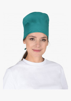 Колпак медицинский (смесовая) зелёный