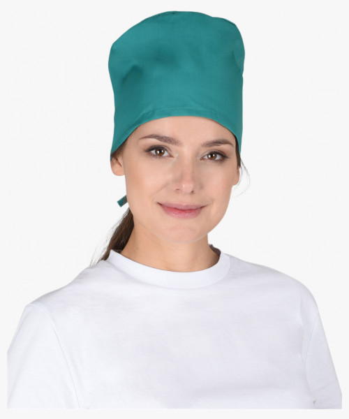 Колпак медицинский (смесовая) зелёный