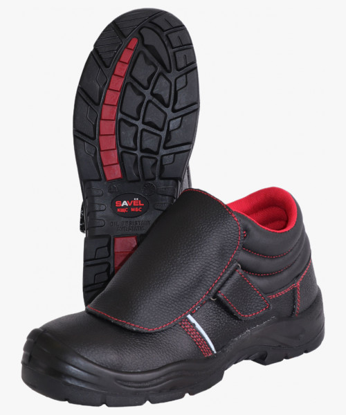 Ботинки СВАРЩИК-СИРИУС/Ю, кожа, МП, ПУ-Нитрил