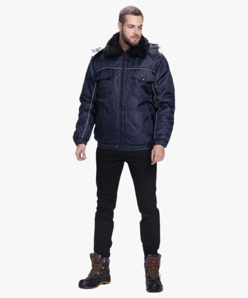 Куртка зимняя Старт (тк.Оксфорд), т.синий