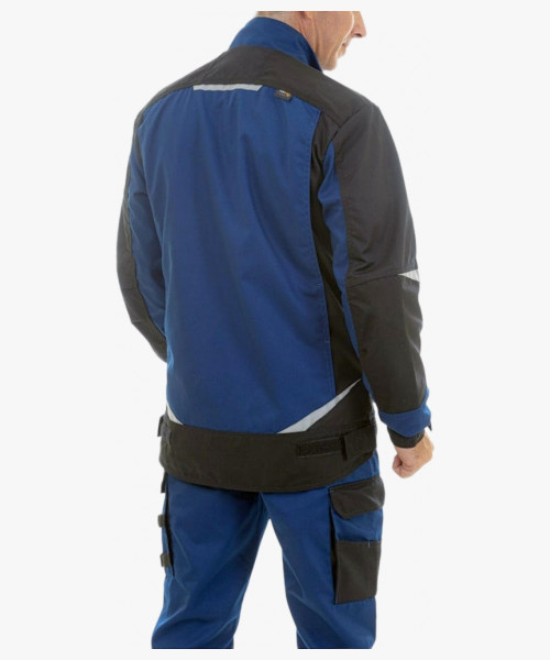 Куртка летняя мужская Brodeks KS202, цвет синий, чёрный