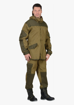 Костюм СИРИУС-ГОРКА куртка, брюки, помочи (полотно палаточное) хаки