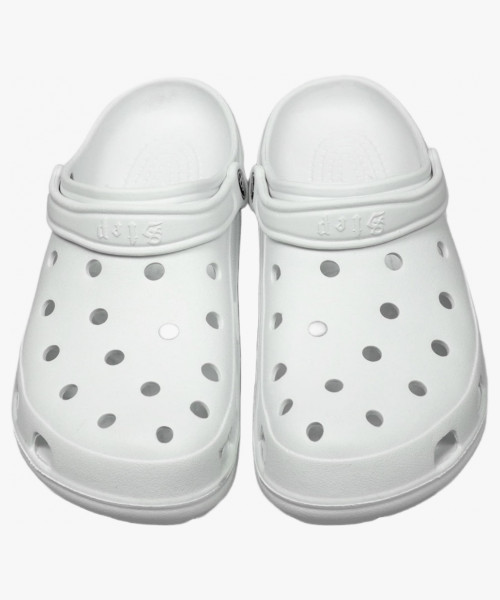 Сабо с ремешком и перфорацией мужские ЭВА Step, белый