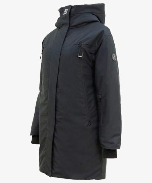 Куртка-парка женская зимняя Brodeks KW258, цвет чёрный