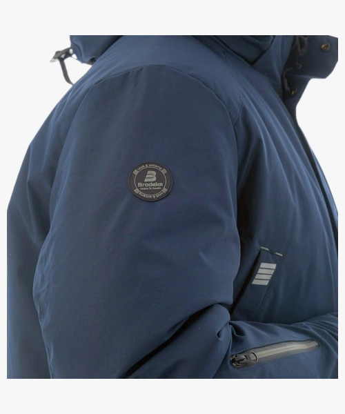 Куртка-парка зимняя мужская Brodeks KW204, цвет синий