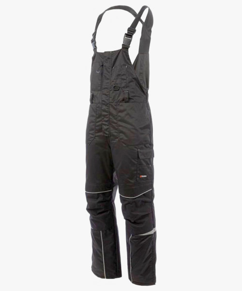 Полукомбинезон мужской зимний Brodeks KW403, цвет чёрный