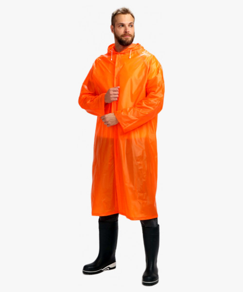 Плащ-дождевик влагозащитный Profline Base, оранжевый