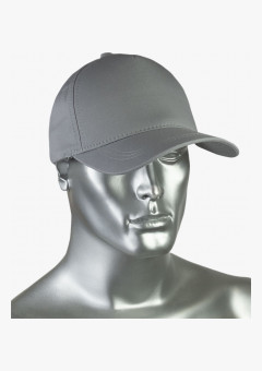 Кепка-бейсболка серая пл.190 гр/м2 (пакет по 25 шт.,в упаковке 200 шт.)