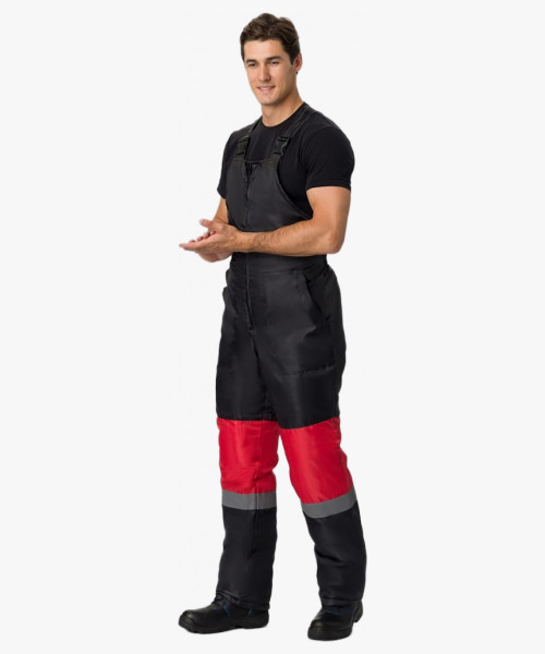 Костюм зимний Мегрес-2 СОП (тк.OxLine,90) п/к, красный/черный