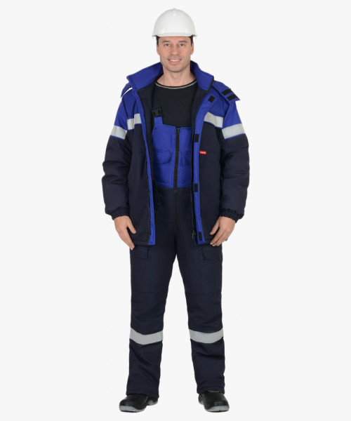 Костюм СИРИУС-СУРГУТ-С-РОСС куртка, п/к антистат МВО
