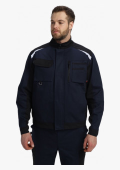 Куртка Милан CH (тк.Смесовая,260), т.синий/черный
