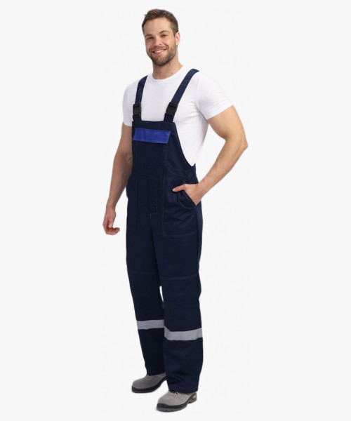 Костюм Лигор-2 Премиум СОП К. (тк.Смесовая,240) п/к, т.синий/васильковый