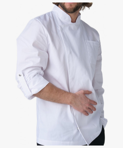 Китель повара Гастро (тк.Смесовая,160), белый