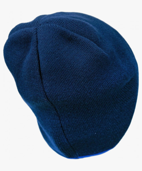Шапка Brodeks Light Bicolor, цвет тёмно-синий, синий