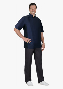 Блуза СИРИУС-ОСКАР мужская темно-синяя