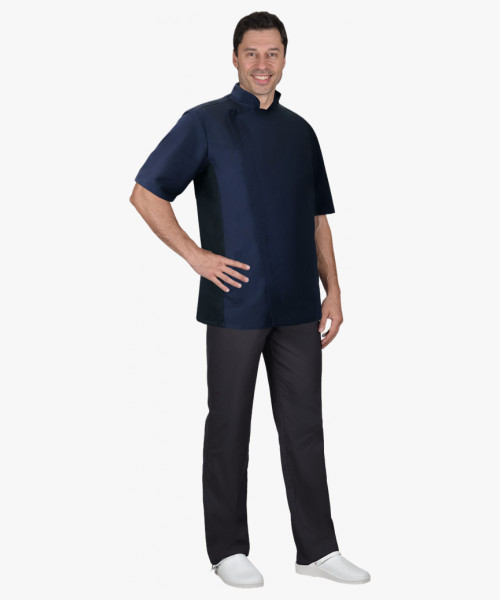 Блуза СИРИУС-ОСКАР мужская темно-синяя