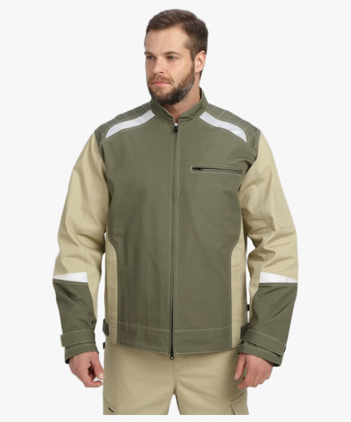 Куртка Челси CH (тк.Канвас,270), хаки/бежевый