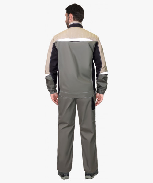 Куртка СИРИУС-КАСПИЙ оливковый с черным и песочным, СОП