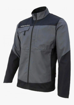 Куртка летняя мужская Brodeks KS234, цвет серый, чёрный