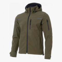 Куртка софтшелл летняя мужская Brodeks KS207, цвет хаки