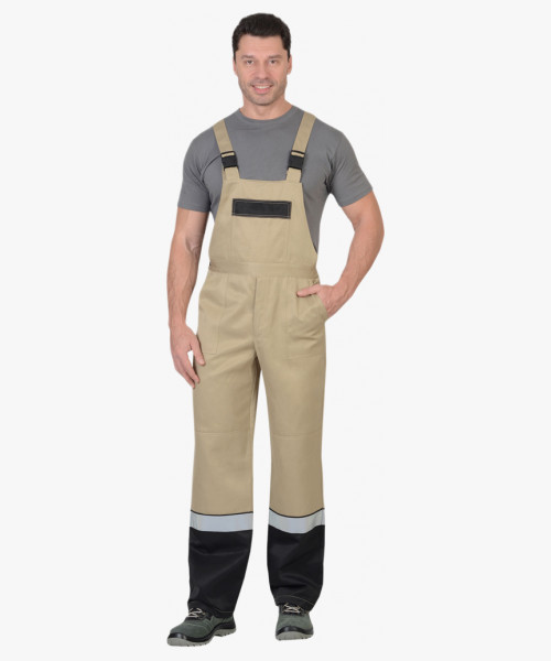 Костюм СИРИУС-ЛЕГИОНЕР куртка, п/к песочный с черным СОП 50мм