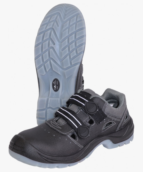 Полуботинки с перфорацией PROTECTION/Ю, кожа, ПКП, ПУ-ТПУ