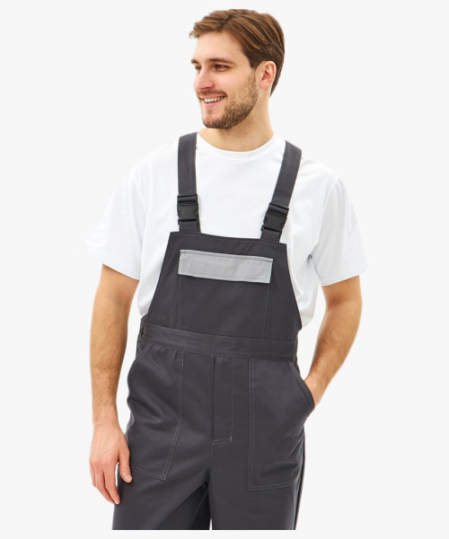 Костюм Липецк-2 СОП CH (тк.Смесовая,280) п/к, т.серый/св.серый