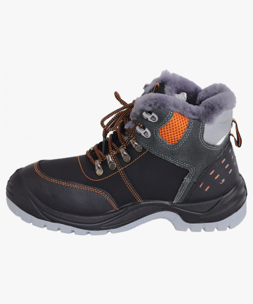 Ботинки АКТИВ, кожа, нат. мех, ПУ-ТПУ