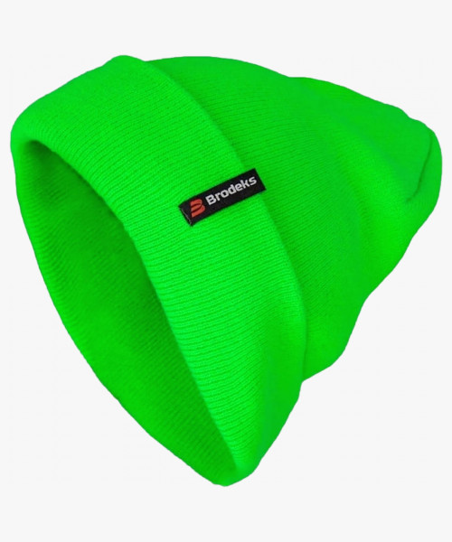 Шапка Brodeks Light Longer HV, цвет зелёный