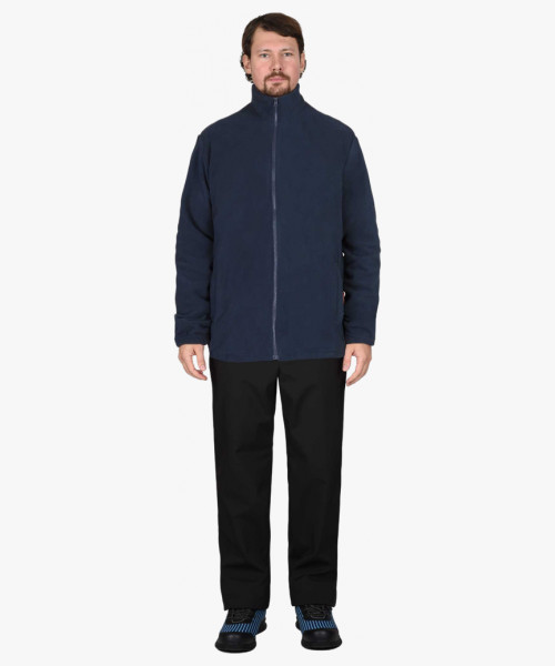 Куртка флисовая темно-синяя