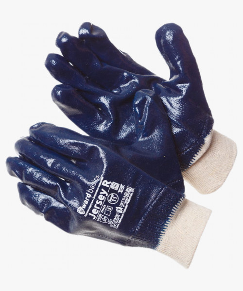 Jersey-R Перчатки с полным нитриловым покрытием