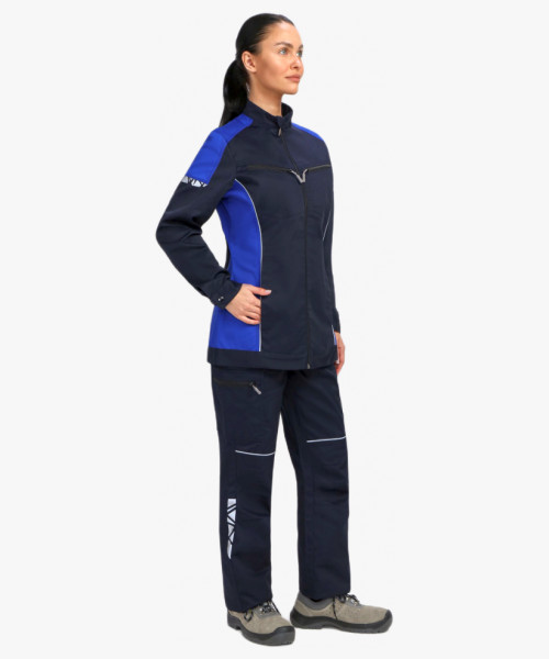 Куртка женская ProfLineSpecialist (тк.Смесовая,240), т.синий/васильковый