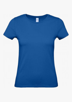 Футболка женская E150 (тк.Трикотаж, 145), ярко-синий