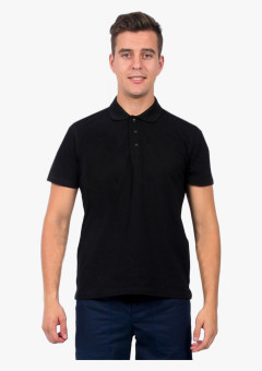 Рубашка-Поло NEW (тк.Трикотаж), черный