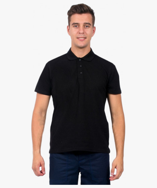 Рубашка-Поло NEW (тк.Трикотаж), черный