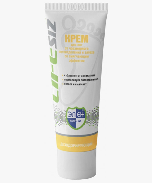 Крем Элен™ для ног от чрезмерного потоотделения и запаха со смягчающим эффектом