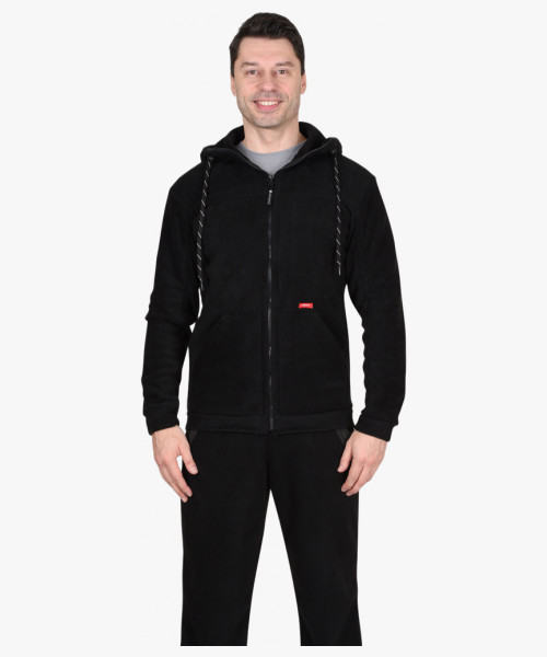 Куртка флисовая СИРИУС-МЕРКУРИЙ черная