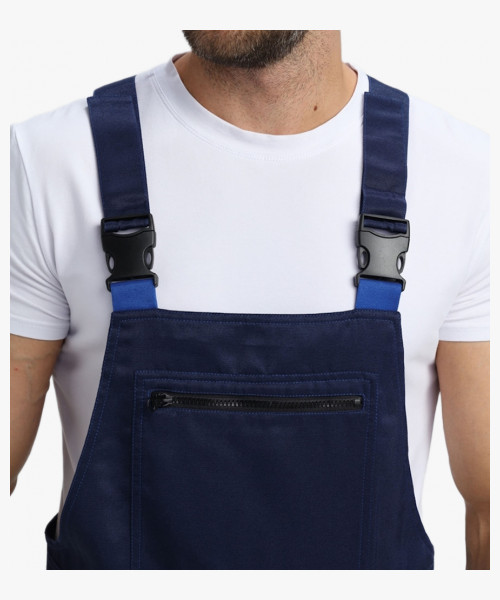 Костюм Нейч-2 СОП с капюшоном К. (тк.Смесовая,210) п/к, т.синий/васильковый