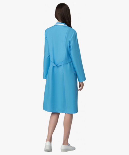 Халат женский Стандарт (тк.ТиСи), голубой