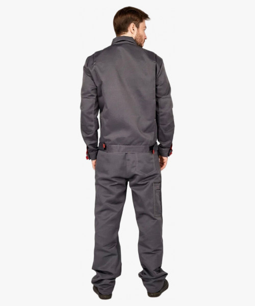 Костюм Фаворит-К (тк.Смесовая,210) п/к, т.серый/серый