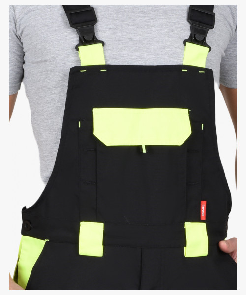 Костюм СИРИУС-ОНИКС куртка, п/к черный с лимонным