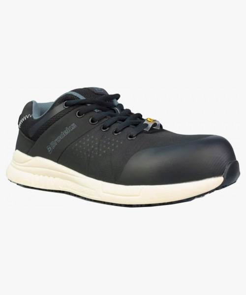 Полуботинки рабочие Brodeks AIR S1P, цвет чёрный